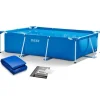 Hot Ramme havepool 300 x 200 x 75 cm 2 i 1 INTEX 28272 Pooler
