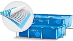 Hot Ramme havepool 300 x 200 x 75 cm 2 i 1 INTEX 28272 Pooler
