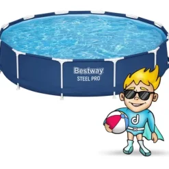 Bestway Pooler^Rammehavepool 366 x 76 cm 7-i-1 56681