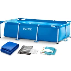 New Rammehavepool 260 x 160 x 65 cm 2 i 1 INTEX 28271 Pooler