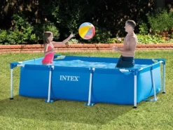 New Rammehavepool 260 x 160 x 65 cm 2 i 1 INTEX 28271 Pooler