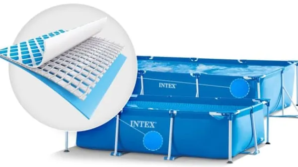 New Rammehavepool 260 x 160 x 65 cm 2 i 1 INTEX 28271 Pooler