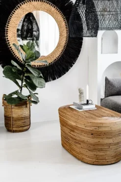 Krukkeplanter Indendørs^RATTAN KURV AZURE S
