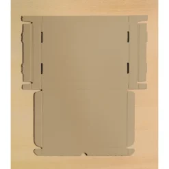 Discount Rådhus RD-352003-25 Postkasse 180x115x28mm Krympepapir 25 stk. Bølgepap Brun Postkasser & Brevindkast