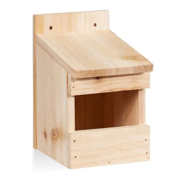 Online Redekasse, Træ, 20x12x15,5 cm, Brun Til Fugle & Småvildt