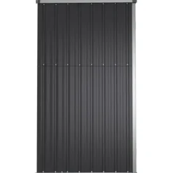 Online Redskabsskur til haven 161x89x161 cm galvaniseret stål antracit - Værktøjsskur - Værktøjsskure - Home & Living Skure, Garager & Carports