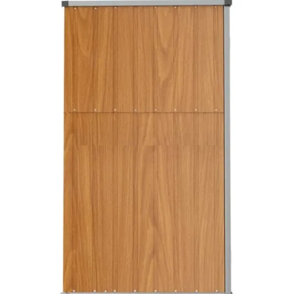 Clearance Redskabsskur til haven 225x89x161 cm galvaniseret stål brun - Værktøjsskur - Værktøjsskure - Home & Living Skure, Garager & Carports