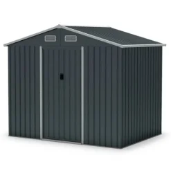 Outlet Redskabsskur, 235x171x196 cm, Grå Skure, Garager & Carports