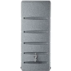 New Regnvandstank, 260L kapacitet, holdbart plastik, smart dræningsdesign, overjordisk stabilitet, moderne granitfinish Regntønder