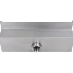vidaXL Springvand & Damme^Rektangulær vandfaldsfontæne til pool rustfrit stål 30 cm - Fontæner