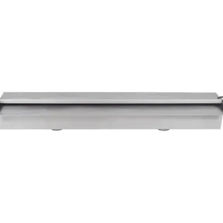 Springvand & Damme^Rektangulær vandfaldsfontæne med LED-lys rustfrit stål 60 cm - Fontæne Til Pool - Fontæner Til Pools - Home & Living