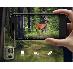 Sikkerhedsmonitorer & Videokameraer^Reolink, 4K 4G Cellular Trail Camera med Live Streaming, Talon Series S130