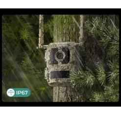 Sikkerhedsmonitorer & Videokameraer^Reolink, 4K 4G Cellular Trail Camera med Live Streaming, Talon Series S130