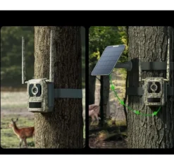 Sikkerhedsmonitorer & Videokameraer^Reolink, 4K 4G Cellular Trail Camera med Live Streaming, Talon Series S130