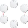 Clearance Røgalarm, 10 års batteri, 85 dB alarmvolumen,6 STK Røg- & Kulmonoxiddetektorer