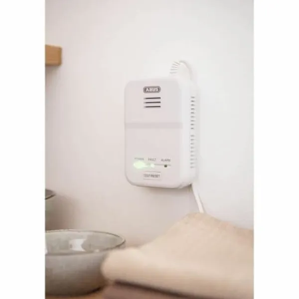 Discount Røgalarm ABUS GWM100ME Røg- & Kulmonoxiddetektorer