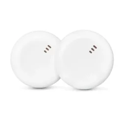 Brandalarm^Røgalarm 2-pak Hvid