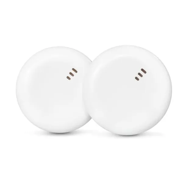 Brandalarm^Røgalarm 2-pak Hvid