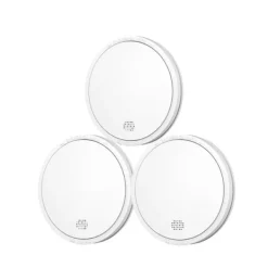 New Røgalarm, 10-års batterilevetid, 85 dB alarm,3PC Røg- & Kulmonoxiddetektorer