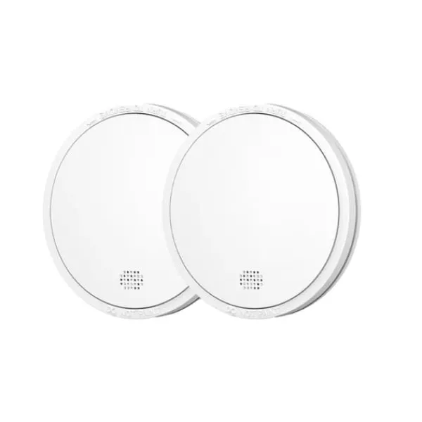 Discount Røgalarm, 10-års batterilevetid, 85 dB alarm,2PC Røg- & Kulmonoxiddetektorer