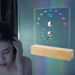 Sauna^RGB saunatermometer - nøjagtige temperatur- og luftfugtighedsaflæsninger