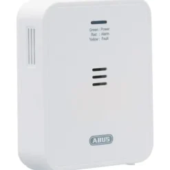 Best Røgdetektor - ABUS - COWM370 - Kan tilsluttes - 85 dB alarm - 40 m² beskyttelse - 10 års lithiumbatteri Røg- & Kulmonoxiddetektorer