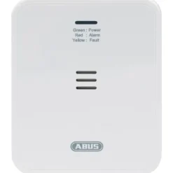New Røgdetektor - ABUS - COWM370 - Kan tilsluttes - 85 dB alarm - 40 m² beskyttelse - 10 års lithiumbatteri Røg- & Kulmonoxiddetektorer
