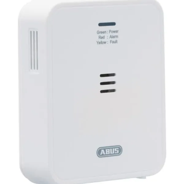 New Røgdetektor - ABUS - COWM370 - Kan tilsluttes - 85 dB alarm - 40 m² beskyttelse - 10 års lithiumbatteri Røg- & Kulmonoxiddetektorer