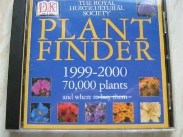 Frø^RHS Plant Finder 1999-2000 (CD-ROM) VideoGames Pre-Owned