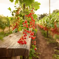 Outlet Ribs - Sæt med 2 - Ribes rubrum 'Jonkheer van Tets' - Højde 50-60cm - ⌀15cm Buskads