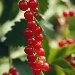 Sale Ribs - Sæt med 4 - Ribes rubrum 'Jonkheer van Tets' - Højde 50-60cm - ⌀15cm Buskads