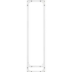 New Robust brændestativ i koldvalset stål | 25x25x100 cm | Farve: Hvid Tilbehør Til Brændeovne & Pejse