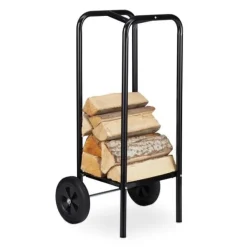 Hot Robust brændevogn med hjul Tilbehør Til Brændeovne & Pejse