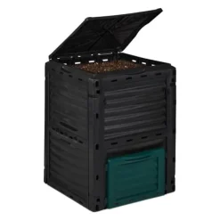 Clearance Robust kompostbeholder i plastik 230 l Kompostering