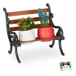 Plantningsbænke^Robust mini blomsterbænk