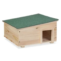 Til Fugle & Småvildt^Robust pindsvinhus med gulv