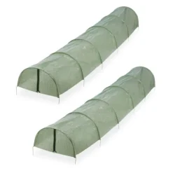 Drivhus^Robust polytunnel PE-sæt 2,9 m