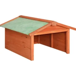 Skure, Garager & Carports^Robust skur til robotplæneklipper - Beskyttelse i haven | Størrelse: 72x87x50 cm | Materiale: Massivt fyrretræ