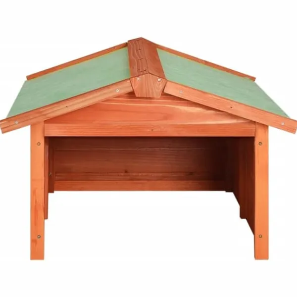 Skure, Garager & Carports^Robust skur til robotplæneklipper - Beskyttelse i haven | Størrelse: 72x87x50 cm | Materiale: Massivt fyrretræ