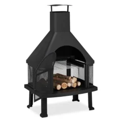 Pejse^Robust terrasseovn med grill