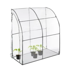 Hot Robust walk-in tomatdrivhus med folie Drivhus