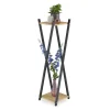 Best Robust XL blomsterstativ med 2 niveauer Plantestativer