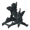 Havedekorationer^Robuste slangeholder-elver