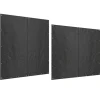 Best Rootz Brændestativbetræk Sæt - Brændeholder - Beskyttelsesbetræk - 600D Oxford Polyester - Vejrbestandig - 176cm x 175cm x 163cm Tilbehør Til Brændeovne & Pejse
