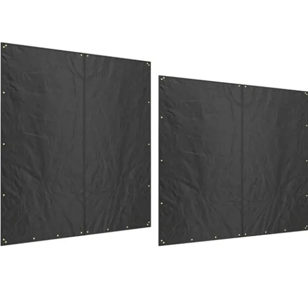 Best Rootz Brændestativbetræk Sæt - Brændeholder - Beskyttelsesbetræk - 600D Oxford Polyester - Vejrbestandig - 176cm x 175cm x 163cm Tilbehør Til Brændeovne & Pejse