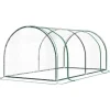 Best Rootz Drivhus - Poly Drivhus - Tunnel Drivhus - Kold Ramme - Plantehus - 200 x 100 x 80 cm Drivhus