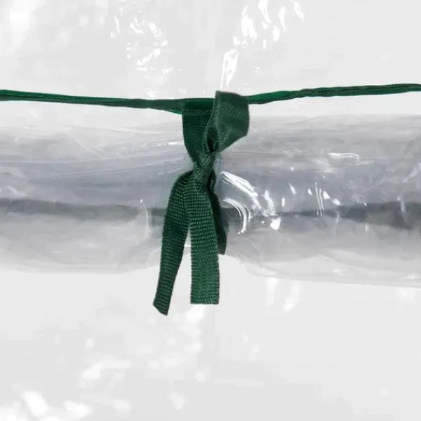 Drivhus^Rootz Drivhus - Tomathus - Koldramme med rulledør - Baggård - Balkon - Have - Stål - Plastik - Gennemsigtig - 100 x 50 x 150 cm