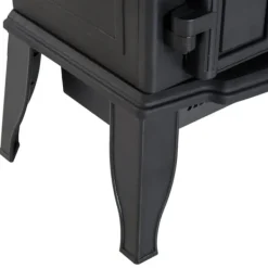 Pejse^Rootz elektrisk pejs - LED Flames - 1000/2000 W - Justerbar temperatur - Lysstyrke - Metal - 39 x 23 x 56,5 cm