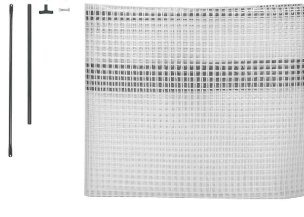 Drivhus^Rootz Folie Drivhus - Bærbart Plantehus - Tomathus - Pulverlakeret stål - UV-resistent PVC - 100 cm x 50 cm x 150/136 cm