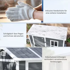 Online Rootz Garden House - Værktøjsskur - Opbevaring af udendørs udstyr - Vejrbestandig og låsbar - 186 cm x 130 cm x 199 cm Skure, Garager & Carports